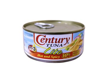 Century Tuna Flakes Hot And Spicy Lite 180Gm Pack Of 12